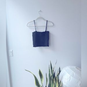 Brandy Melville Smocked Top